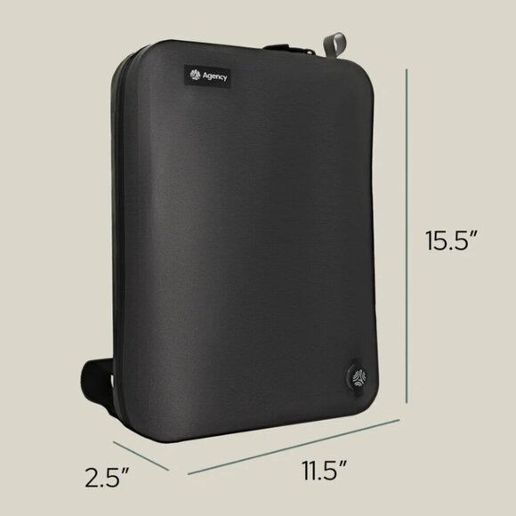 Agency Guide Waterproof Airtight Lightweight Work Travel Shoulder Laptop Bag - Picture 4 of 7
